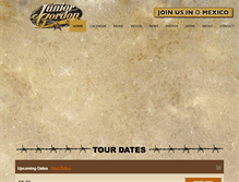 Tablet Screenshot of juniorgordonband.com